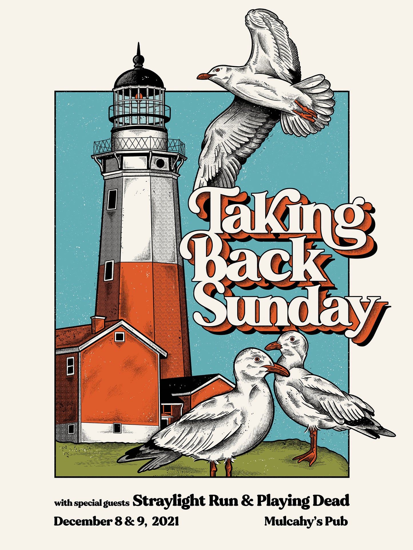 Taking Back Sunday poster (SIGNED BY BAND)