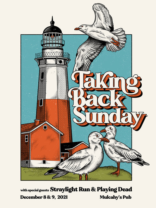 Taking Back Sunday poster (SIGNED BY BAND)